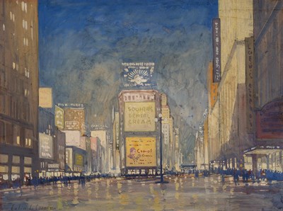 Lot 75 - Colin Campbell Cooper American, 1856-1937...