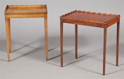 Lot 433 - Two Similar George III Style Mahogany...