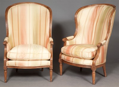 Lot 301 - Assembled Pair of Louis XVI Style Beechwood...