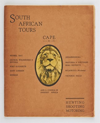 Lot 371 - [TOURISM] South African Tours. Hunting,...