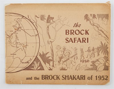 Lot 62 - [BROCK, O. CARLYLE] The Brock Safari 1950 and...
