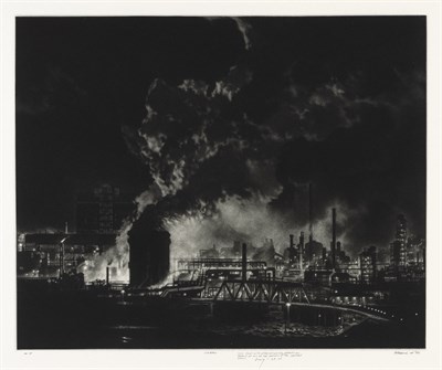 Lot 102 - Craig McPherson (b. 1948) CLAIRTON Mezzotint,...