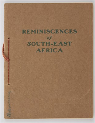 Lot 246 - MANNING, W. E. Reminiscences of South-East...