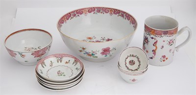 Lot 188 - Group of Chinese Export Porcelain Articles...