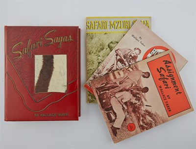Lot 362 - TABER, WALLACE Group of four inscribed titles....