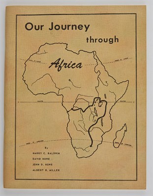 Lot 21 - BALDWIN, HARRY C. et al. Our Journey through...