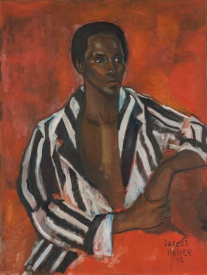 Lot 46 - Boscoe Holder Trinidadian, 1921-2007 Portrait...