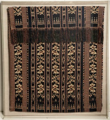 Lot 162 - Group of Three Textiles in Acrylic Box Frames...