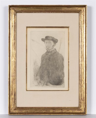 Lot 48 - Edgar Degas (1834-1917) AUTOPORTRAIT (DELTEIL...