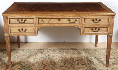 Lot 321 - Louis XVI Style Walnut and Brass-Mounted...