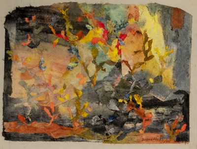 Lot 34 - Zoltan Hecht Hungarian, 1890-1968 Rock Garden...