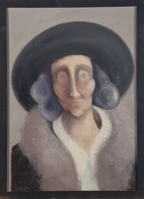 Lot 7 - Nicolas Binsfeld French, b. 1945 La Femme Au...