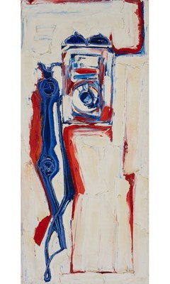 Lot 5 - Sixte Blasco Cuban, 1926-1996 Telephono Oil on...