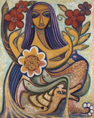 Lot 2 - Ladjane Bandeira Brazilian, 1927-1999 Untitled,...