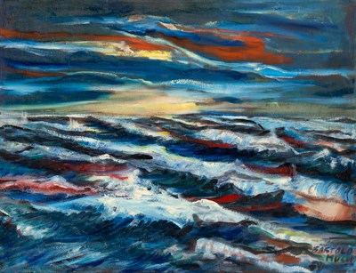 Lot 5 - Giovanni Bartolomucci Italian, 1923-1996 Onde...