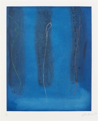 Lot 64 - Helen Frankenthaler MIDNIGHT (H. 123) Color...
