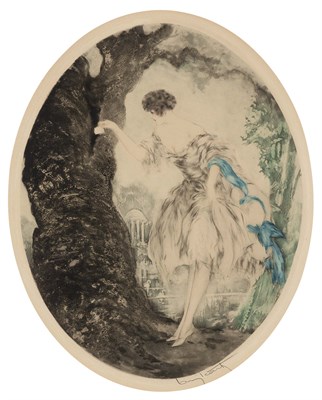 Lot 77 - Louis Icart (1888-1950) HIDING PLACE; DUET...