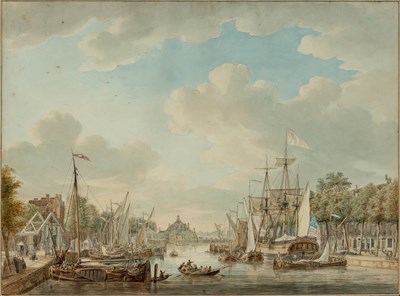Lot 35 - Gerrit Groenewegen Dutch, 1754-1826 An...