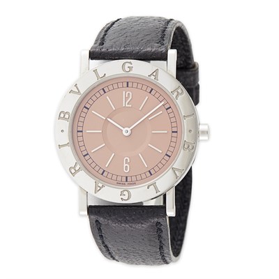 Lot 1801 - Stainless Steel Wristwatch, Bulgari