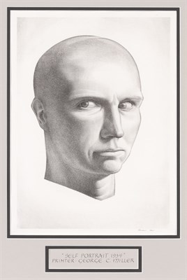 Lot 85 - Rockwell Kent (1882-1971) SELF-PORTRAIT (BURNE...