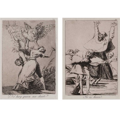Lot 89 - Francisco de Goya (1746-1828) NO HAY QUIEN NOS...