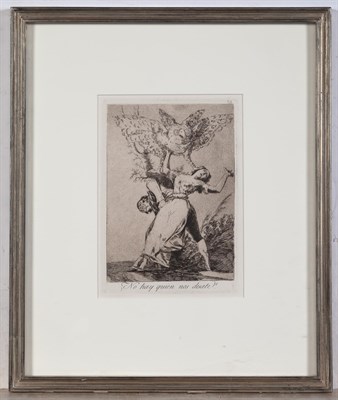 Lot 111 - Francisco de Goya (1746-1828) NO HAY QUIEN NOS...