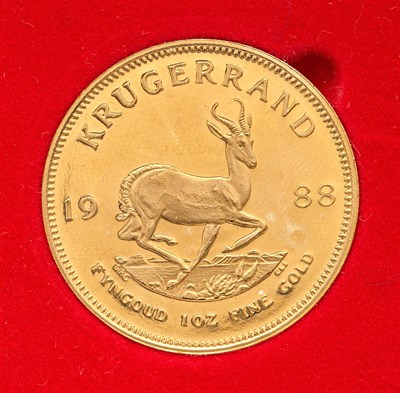 Lot 85 - South Africa 1988 Krugerrand Brilliant...