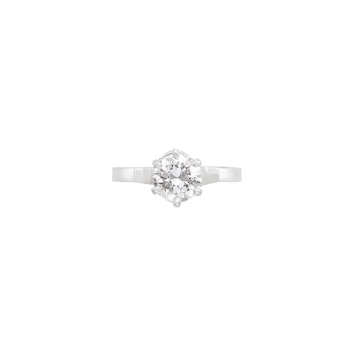 Lot 170 - Silver and Diamond Ring