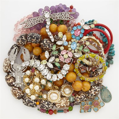 Lot 2138 - Group of Costume Jewelry
