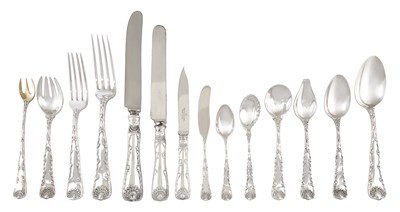 Lot 312 - Tiffany & Co. Sterling Silver Wave Edge...