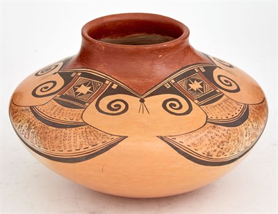 Lot 396 - Hopi Ceramic Pot Signed Priscilla Nampeyo....