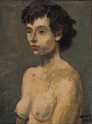 Lot 82 - Raphael Soyer American, 1899-1987 Nude Model...