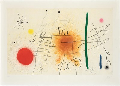 Lot 103 - Joan Miró (1893-1983) PARTIE DE CAMPAGNE II...