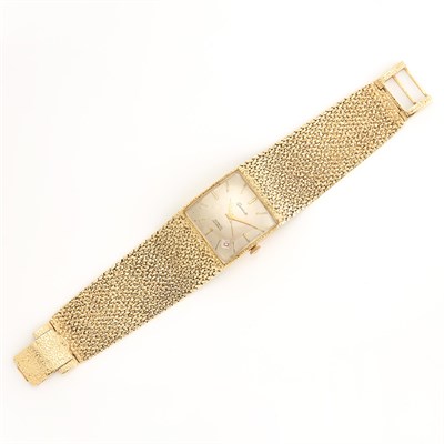Lot 2099 - Gold Mesh Wristwatch, Geneve