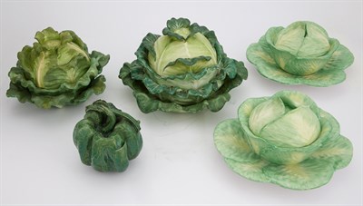 Lot 221 - Group of Green Glazed Earthenware...