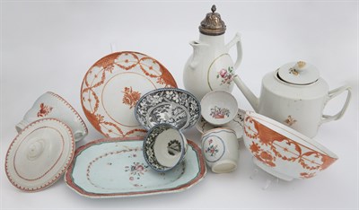 Lot 231 - Group of Chinese Export Porcelain Articles...