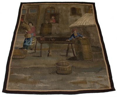 Lot 536 - Flemish Tapestry Panel Flanders, 17th century...
