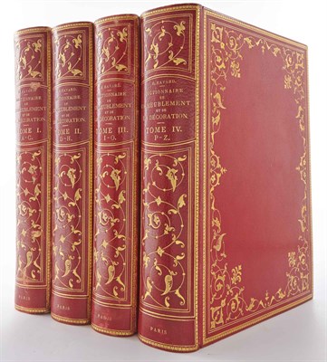 Lot 257 - [APPLIED ART] HAVARD, HENRY Dictionnaire de...