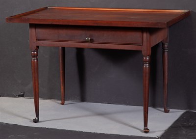 Lot 373 - Tray Top Tavern Table With one drawer. Height...