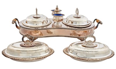 Lot 211 - Miscellaneous Group of Silver Plated Table...