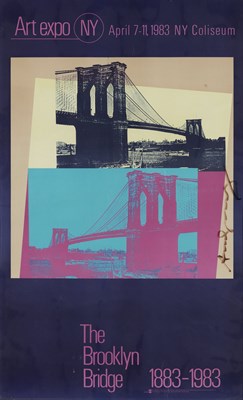Lot 162 - Andy Warhol (1931-1987) THE BROOKLYN BRIDGE...