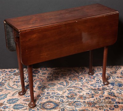 Lot 109 - George II Mahogany Drop-Leaf Table Height 27...