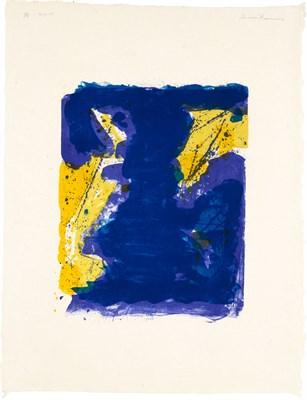 Lot 61 - Sam Francis (1923-1994) FOUR STONE UNTITLED...
