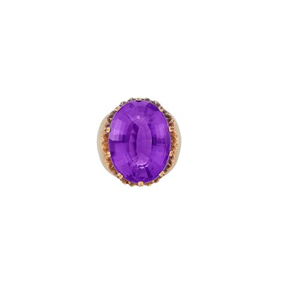 Lot 6 - Gold and Amethyst Ring, Buccellati