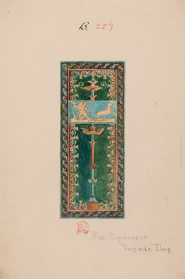 Lot 64 - John LaFarge American, 1835-1910 (i) Study for...