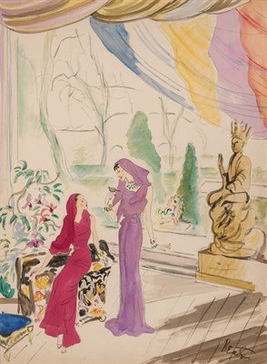 Lot 329 - Cecil Beaton (1904-1980) Original watercolor...