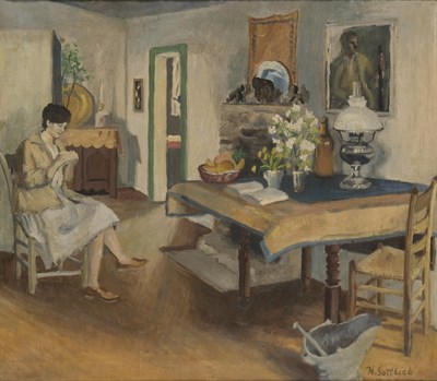 Lot 42 - Harry Gottlieb American, 1895-1993 Interior...