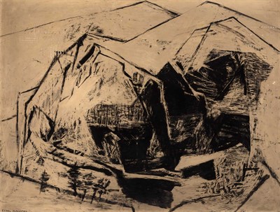 Lot 72 - Ethel Magafan American, 1916-1993 Mountain...