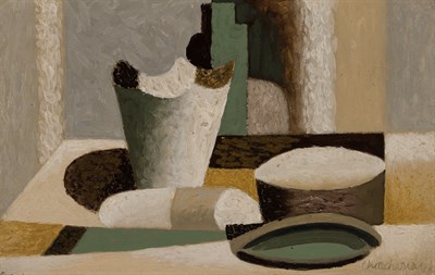 Lot 48 - Serge Charchoune French/Russian, 1888-1975...