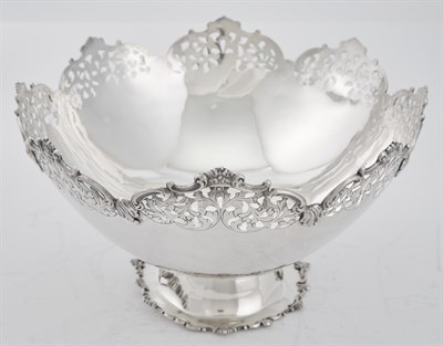 Lot 213 - Sterling Silver Oval Footed Center Bowl Height...